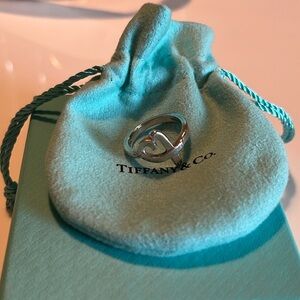Tiffany & Co. Sterling Silver Heart Ring